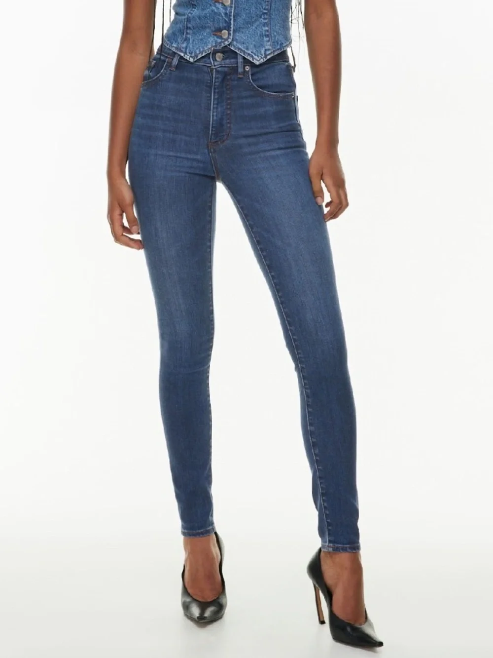 Denim Forum The Lola High Rise Skinny Size 29